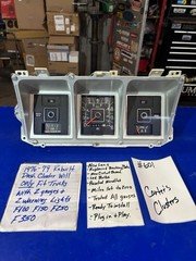 #601 1976 1977 1978 1979 Rebuilt dash cluster f100 f150 250 f350  78/79 bronco