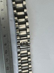 62 . omega 1562/ 850  endlink 18 mm 850  stainless steel bracelet 15cm