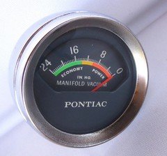 63-65 Pontiac Vacuum Gauge