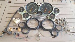 65 66 67 OEM C2 Corvette Gauge Cluster 6500 Redline / 80psi Oil L78 L72 L71 L88