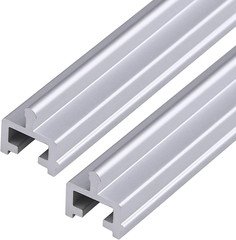 6FT Sliding Screen Door Track Aluminum Bottom Track Replacement for Patio
