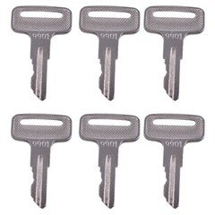 6X Ignition Key 2860030 9901 for JLG Scissor Lift 1932E3 600A 600AJ 460SJ T350