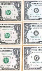 6x 🍀 LUCKY 888's MATCHED 2021 $1 FB BLOCK  BOOKENDS F59xxx888B UNC SAME RUN!
