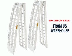 7' 5" ATV Loading Ramps, 3,000 lb, for Pickup Truck Bed / Trailer, Black Widow