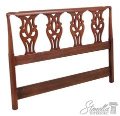 73580: HENKEL HARRIS Queen Size Cherry Bed Headboard