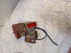 74 1974 Harley Davidson AMF SX125 Sx 125 TX125 OEM Tail Light Brake Mount 1975 