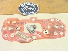 76-79 Ford truck F150 78-79 Bronco instrument cluster circuit D6TF10C956