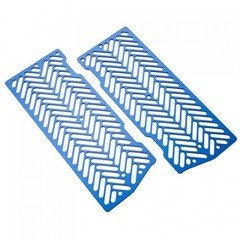 7602 Racing Radiator Guards Anodized Blue KTM-RG03-B for ATV/UTV
