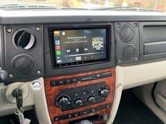 8" Limited Radio Carplay Android 15 GPS NAVI BT 32G For Jeep Commander 2006 2007
