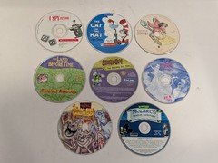 8 Loose Kids PC CD-ROM Computer Software Games Lot | Scooby Doo, I Spy, Disney
