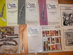 8 Magazines Gun Report, Cartridge Collector, Flintlock Black Powder Rifle