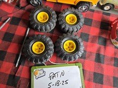 80s MIGHTY TONKA XMB-975 DEEP DISH WHEELS  GOOD CONDITION