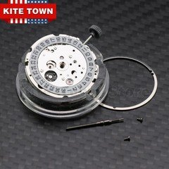 8215 Date At 3 White Dial Automatic Mechanical Movement For Miyota