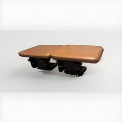 83-86 nissan datsun 720 OEM rear jump seat set tan