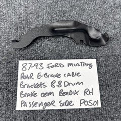 87-93 Ford Mustang Parking Brake Cable Bracket 8.8 Axle Emergency Brake EBRAKE