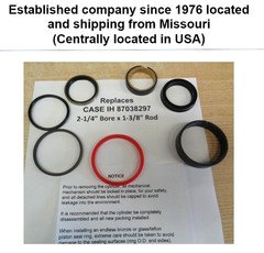 87038297 Replacement kit for Case-IH / New Holland cyl. (2-14" bore & 1-3/8 Rod)