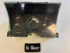 88-91 OBS Chevy/GMC Truck/SUB Instrument Gauge Cluster 114k QKF