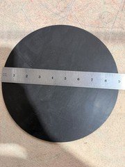 9" by 1/8" thick fkm viton circles
