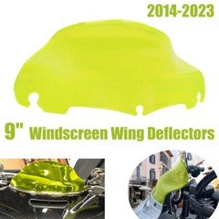 9" Windscreen Windshield For Harley Touring Electra Street Glide 2014-2023 Green