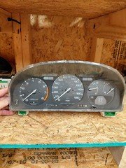 90-91 Honda Accord Oem Used Manual Transmission Gauge Cluster Mph Rpm CB7 CB9