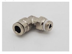 90 Degree Swivel Macroline Fitting with Teflon Seal - Inception Paintball 1/8
