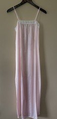 90s Dreamy Nights By Avon Silky Nightgown Pastel Pink Nylon Size M USA Vintage