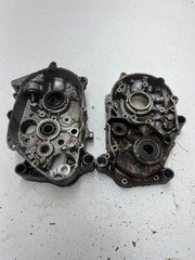 91  1991 Yamaha PW80 Pw 80 OEM Case Cases Crankcase Engine Motor L R READ