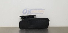 91 CHEVY CORVETTE C4 CONVERTIBLE SUN VISOR LEFT DRIVER BLACK
