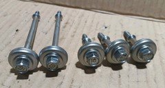92-05 CIVIC CHROME VALVE COVER BOLT SET 5pc D16Y8 D16Z6 D16Y7 D17A OEM VGC EK
