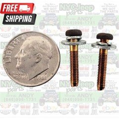 92-95 Jeep YJ Wrangler GAUGE Mounting SCREWS for Dash Instrument Cluster