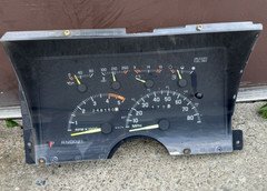 94 C/K TRUCK OBS BLAZER SUBURBAN INSTRUMENT GAUGE CLUSTER SPEEDO METER TACH 249K