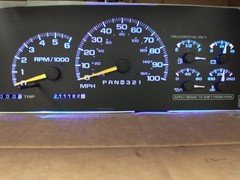 95-00 C/K TRUCK SUBURBAN TAHOE INSTRUMENT GAUGE CLUSTER SPEEDO TACH 211k Rebuilt