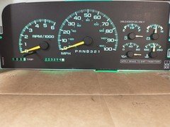 95-00 C/K TRUCK SUBURBAN TAHOE INSTRUMENT GAUGE CLUSTER SPEEDO TACH 203k Rebuilt