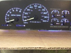 95-00 C/K TRUCK SUBURBAN TAHOE INSTRUMENT GAUGE CLUSTER SPEEDO TACH 176k Rebuilt