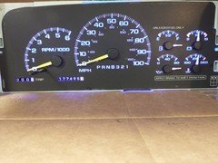 95-00 C/K TRUCK SUBURBAN TAHOE INSTRUMENT GAUGE CLUSTER SPEEDO TACH 177k Rebuilt