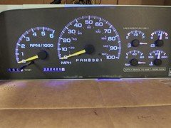 95-00 C/K TRUCK SUBURBAN TAHOE INSTRUMENT GAUGE CLUSTER SPEEDO TACH 222k Rebuilt