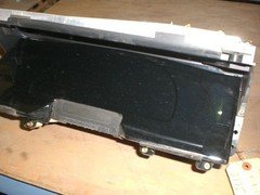 98 LINCOLN CONTINENTAL SPEEDOMETER CLUSTER MPH FLOOR SHIFT 75474