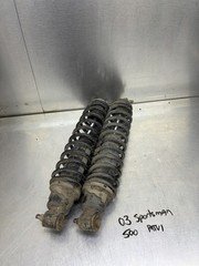 99 00 01 02 03 04 Polaris Sportsman 400 500 OEM Rear Shock Spring Strut Hub Set