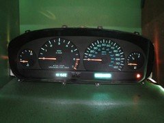 99-00 CARAVAN VOYAGER INSTRUMENT GAUGE CLUSTER SPEEDOMETER TACH REBUILT 1648