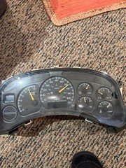 99-02 Chevy GMC Silverado Sierra Yukon Speedometer Instrument Gauge Cluster Crac