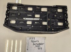 99 OEM Polaris Scrambler 500 Left Hand footpad w/ Mounting hardwared Protectiont