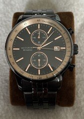 Accurist 7341, 44mm Men’s Chronograph. Worn once. Immaculate Condition. With Box