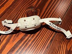 Adams Schutt PRO 50 Hard Cup 4 pt low Mount Football Helmet Chinstrap White  G