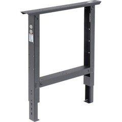 Adjustable Height Leg For 30" Bench 29" to 35" Black