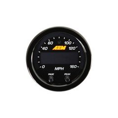 AEM 30-0313 X-Series GPS Speedo Gauge
