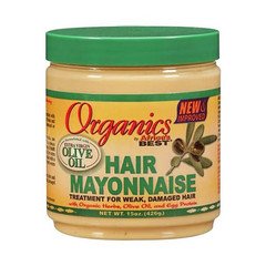 Africa's Best Organics Hair Mayonnaise Olive Oil 15oz (Pack-3)
