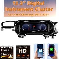 Aftermarket Digital Dash Cluster Instrument Cluster for Ford Mustang 2015-2021