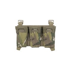 AGILITE PINCER PLACARD MULTI-CALIBER TRIPLE MAG POUCH MULTICAM
