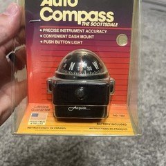 Airguide Auto Compass The Scottsdale Model 1601 Vintage New