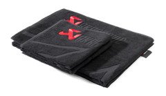 Akrapovic Towel Set - Black w/ Red Logo